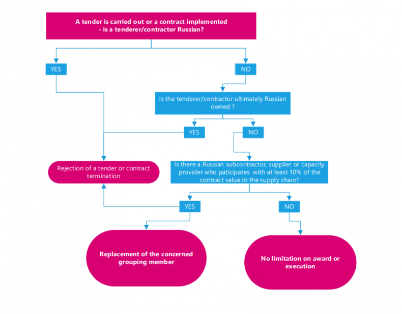 W hat is the general logic of public procurement sanction. European Commission